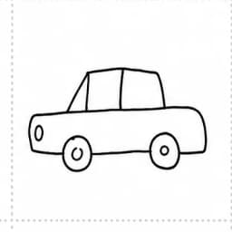 車の落書き